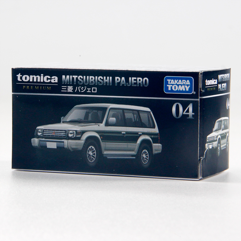 Tomy Tomica Alloy Car Model Flagship Edition Black Box Tp04 Mitsubishi Pajero Off-Road Suv Tomy Tomica Alloy Car Model Flagship Edition Black Box Tp04 Mitsubishi Pajero Off-Road Suv