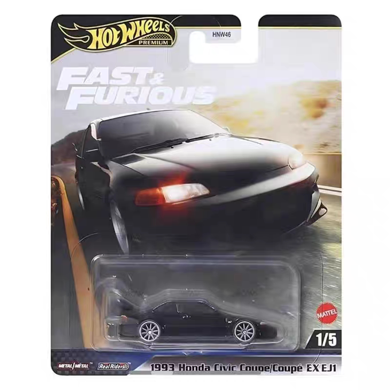 Hot Wheels Hnw46 Honda Civic Iron-Based Alloy Car Model with Non-Gum Tires, Fast and Furious Hot Wheels Hnw46 Honda Civic Iron-Based Alloy Car Model with Non-Gum Tires, Fast and Furious