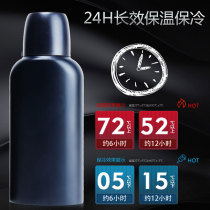 Outdoor large capacity insulation pot military training military fans portable 304 stainless steel sports cold water cup March 500ML