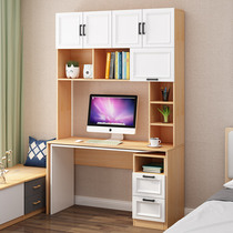Bookcase Desk bookshelf combination table Simple childrens home computer desk Desktop student bedroom writing desk