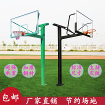 Indoor and outdoor fixed underground square tube children teenagers and adults household professional standard competition training basketball stand