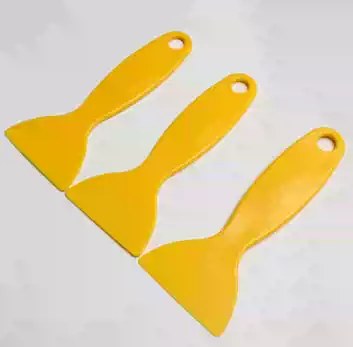 Upper film scraper handmade leather leather goods DIY bed surface glue application tool