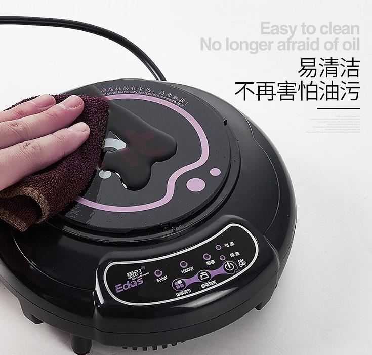Bàn Omelette Nồi lẩu nhỏ Bếp nấu thông thường Loại nhỏ Loại mới Tròn Tròn Văn phòng nhỏ Ấm đun nước - Bếp cảm ứng bếp từ hitachi