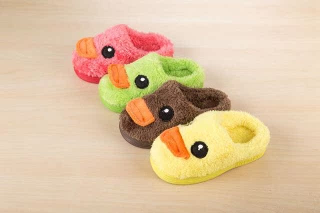 Chaussons enfants en suède pour hiver - semelle autre - Ref 1036316 Image 11