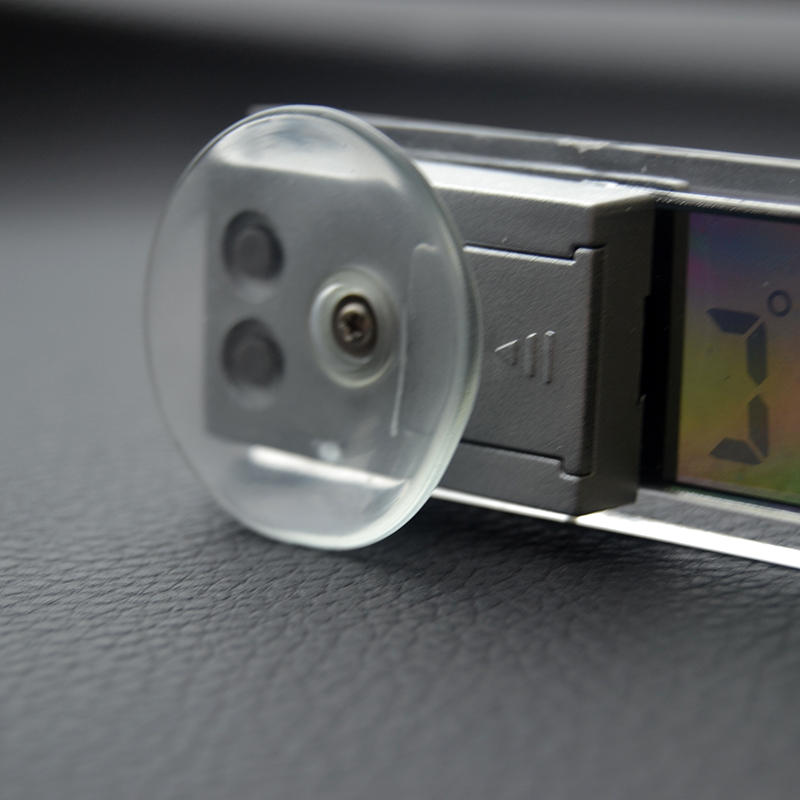 Vehicle Digital Display Precision Domestic Led Refrigerator In-car Outer Double Thermometer Vanannual Calendar Liquid Display