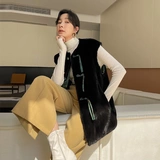 Жилет, зимняя куртка, китайский стиль, коллекция 2021