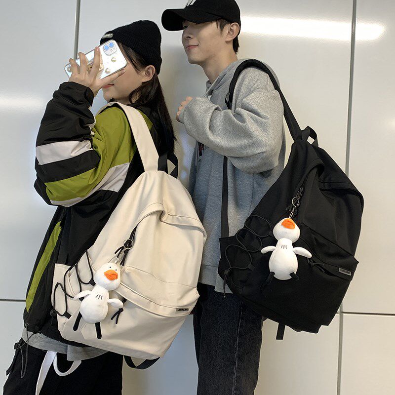 France SANDRO IFASHION large-capacity university school bag female high school student backpack backpack male all-match