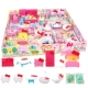 Hello kitty kitty đồ chơi trẻ em mô phỏng nội thất phòng bếp chơi nhà đặt cô gái quà tặng