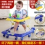 Trẻ em Baby Walker đa chức năng Quay lại Tách ra Trường học Nam đẩy tay chung xe bé tập đi