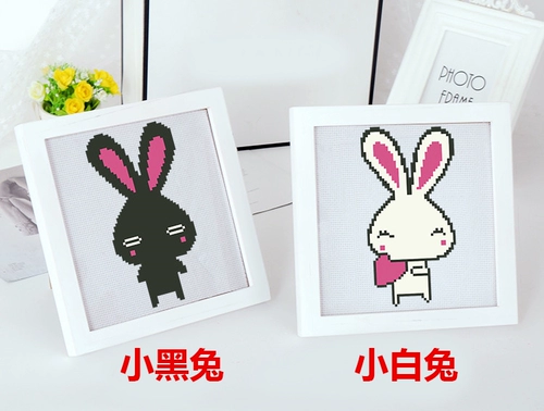 Новички маленький крест -стежок Симпатичный мультфильм маленькие кусочки детские ручные