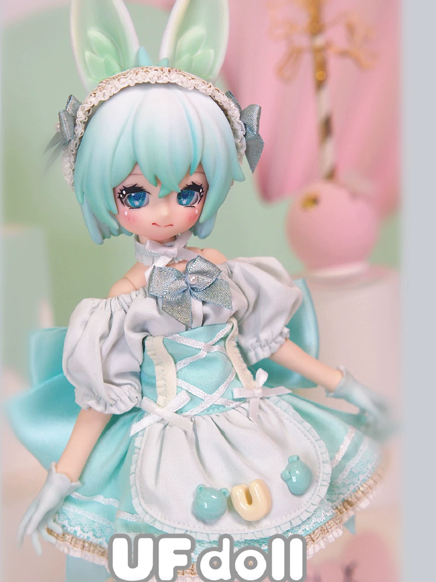 Подлинная кукла-манекен UFDOLL 6 точек BJD специального корпуса MINI серия чая слепая коробка подвижная кукла модная фигурка игрушка
