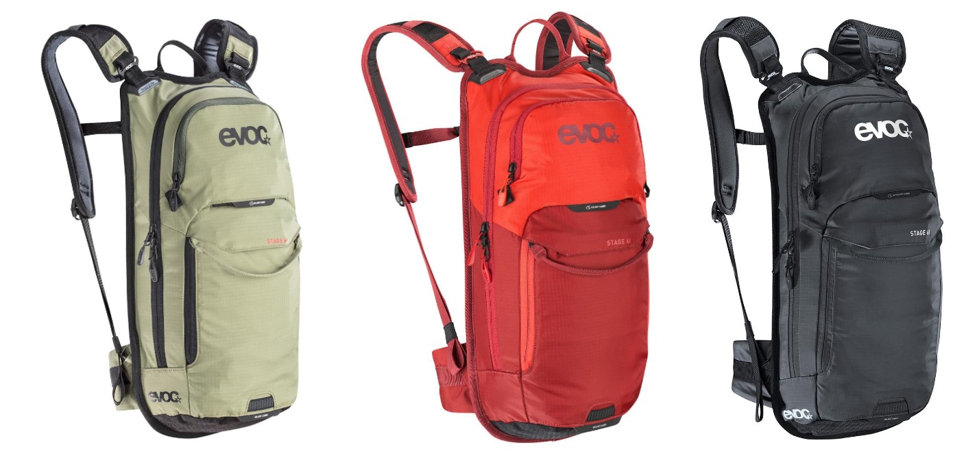 German EVOC STAGE 6l Ride shoulder backpack Hanging Helmet Full Helmet Back Breakthrough Design