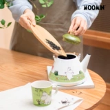 Вместительный и большой электромагнитный заварочный чайник для кемпинга для домашнего использования