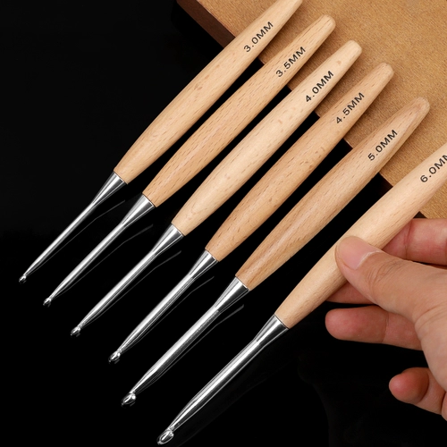Высококлассный крючок для вязания, свитер, шерстяная плетеная иголка ручной работы, комплект, полный комплект