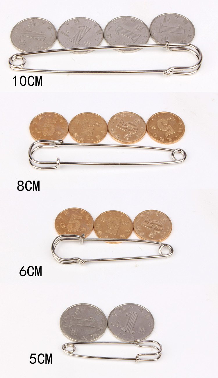 Retro áo choàng lớn trâm cài áo len đôi sử dụng pin khóa cardigan khóa an toàn đơn giản pin trâm hoa cài áo đẹp