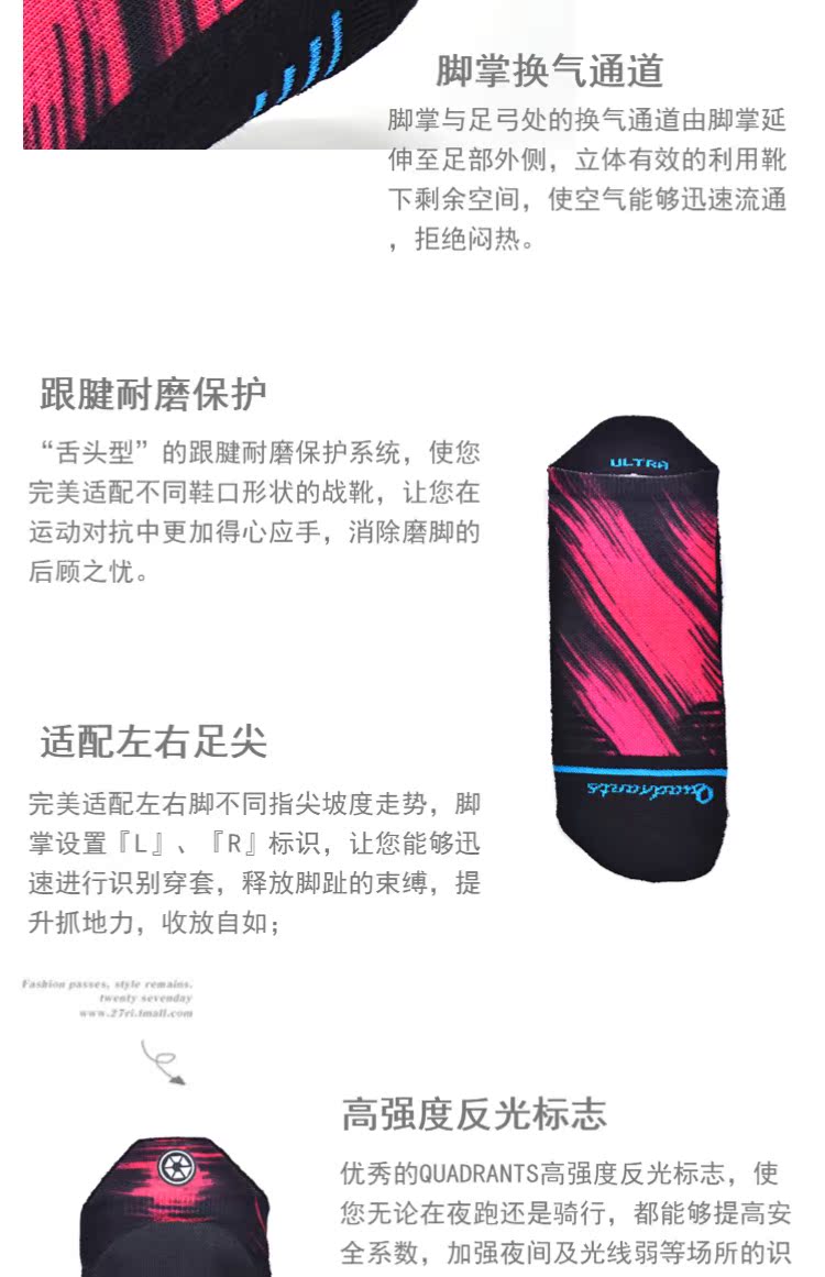QUADRANTS Kunz Vớ thể thao hợp thời trang dành cho nam - Vớ thể thao tất adidas cổ ngắn