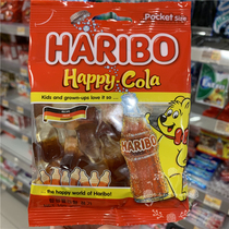 Hong Kong Germany HARIBO Happy cola flavor gummy gummy 100g childrens snacks