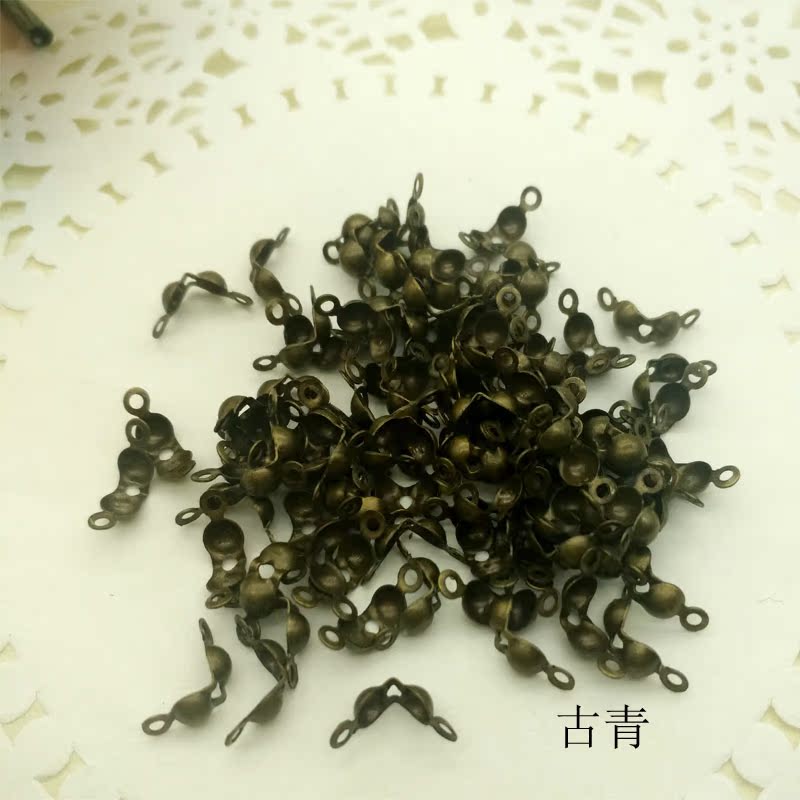 DIY Trang sức Phụ kiện Song phương Bounding Buckle Bracelet Iron Handmade Vòng cổ Vòng đeo tay Vòng khóa Buckle Chất liệu đính cườm - Vòng chân vòng chân nam