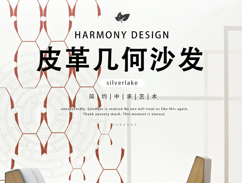 Стул 意式现代简约设计师silver lake家用客厅卧室实木几何单人扶手椅 OTHER