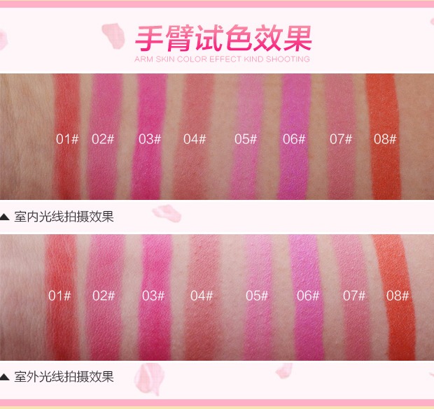Yabang dưỡng ẩm lâu bền son bóng không thấm nước không làm nhòe nữ sinh màu cam đỏ Trung Quốc son đỏ son môi mac