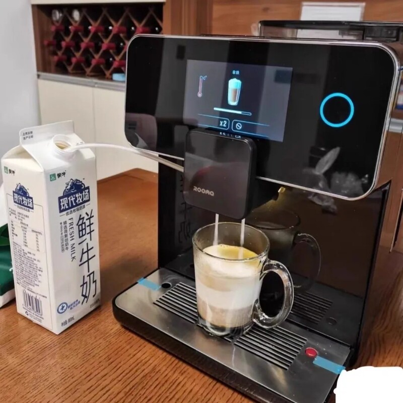 Coffee Machine with Touch Screen, Fully Automatic, Italian and American Style, Home Use, Freshly Ground A10 Espresso, Imported All-In-One Machine, Coffee Maker Coffee Machine with Touch Screen, Fully Automatic, Italian and American Style, Home Use, Freshly Ground A10 Espresso, Imported All-In-One Machine, Coffee Maker