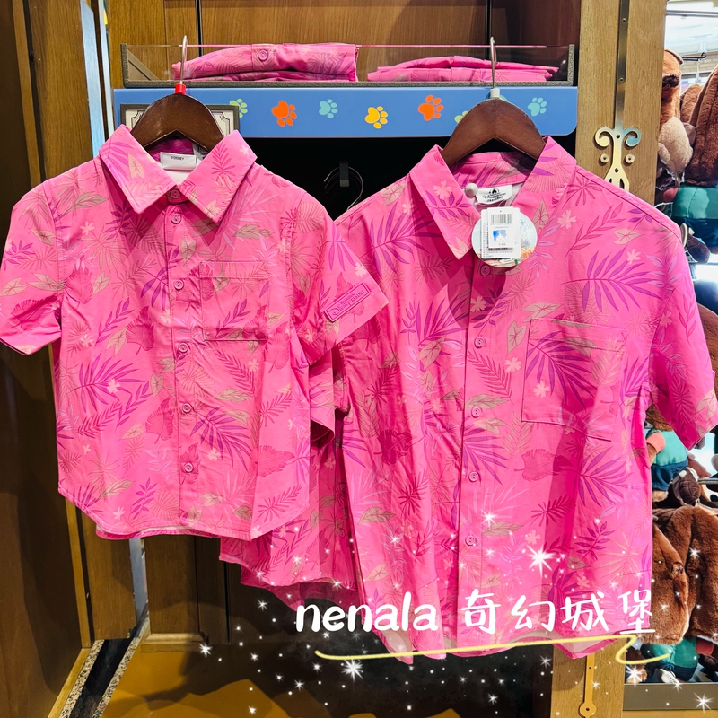 Shanghai Disney Zootopia 2 Nick Children's and Adult Cartoon Couple Outfits Parent-Child Outfits Short-Sleeved Shirts Shanghai Disney Zootopia 2 Nick Children's and Adult Cartoon Couple Outfits Parent-Child Outfits Short-Sleeved Shirts