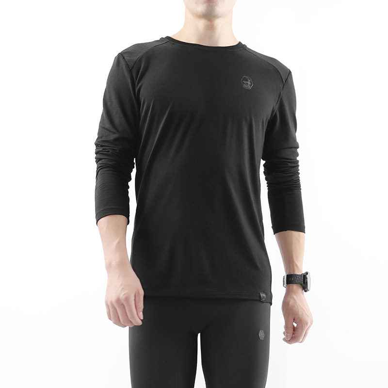 UltraGear excellent UG cross-country running casual sports warm close-fitting wool merino long-sleeved T-shirt men