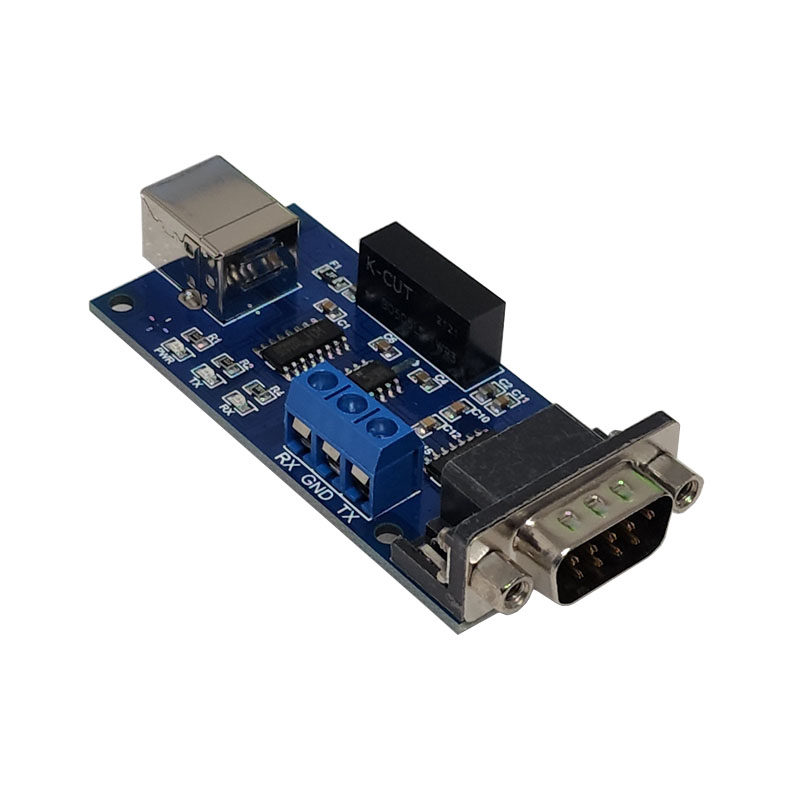 Isolated USB to RS-232 serial port to USB isolated high-speed CH340 serial port DB9 male module MCS-82C