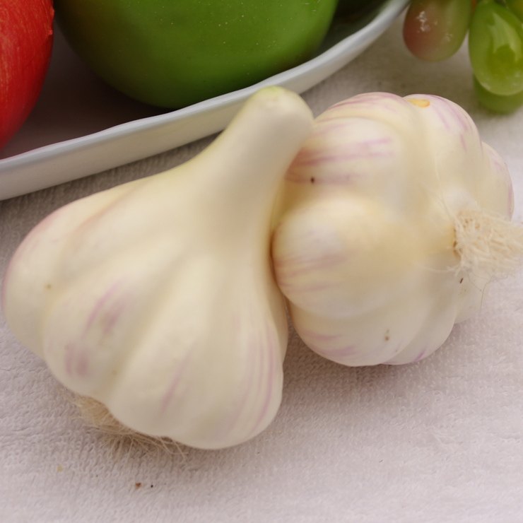 Simulation garlic simulation fruit simulation vegetable model toys home cabinet model room decorations