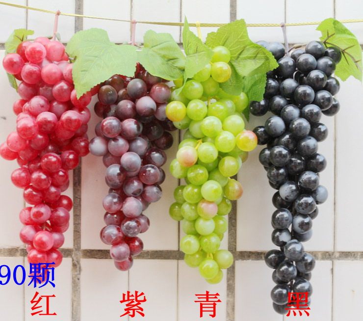 Simulation grape simulation fruit raisin model store supermarket store decoration photography props fake grape decoration