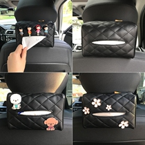 Storage paper towel trolley accessories car drawing box rear seat seat back hanging skywindow type car decoration car interior