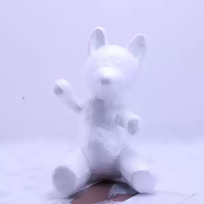 Hydrangea Crooked Head Cat embryo eternal flower rose Crooked Head Cat mold crooked cat foam model diy