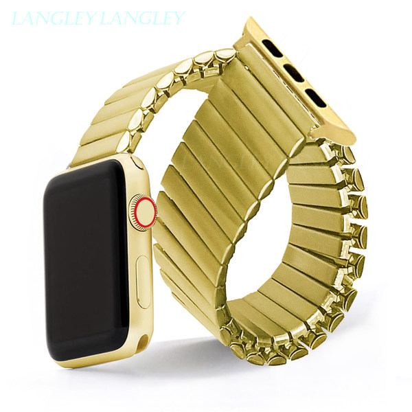 Elastic Watchband для IWATCH 38 мм 40 мм 44 мм 42 мм.