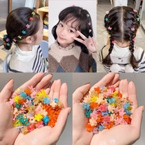 Childrens Candy Color Hair Clip Grab Clip Headwear kids cute hair clip head jewelry