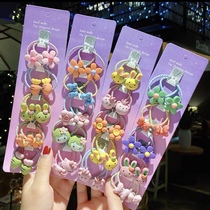 Girls cartoon cute hair rope hairband rubber band kids baby hair rope hairband cute
