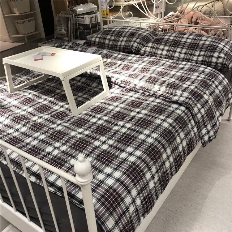 IKEA trong nước IKEA mua chăn bông Sheriff Standig và vỏ gối dệt vải cung cấp bông - Quilt Covers chăn phao trần	