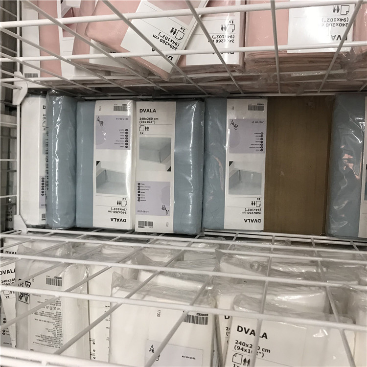 Tô Châu IKEA IKEA Defula Giường Tấm bông đơn giản Joker Tấm đôi học sinh - Khăn trải giường tấm ra trải nệm