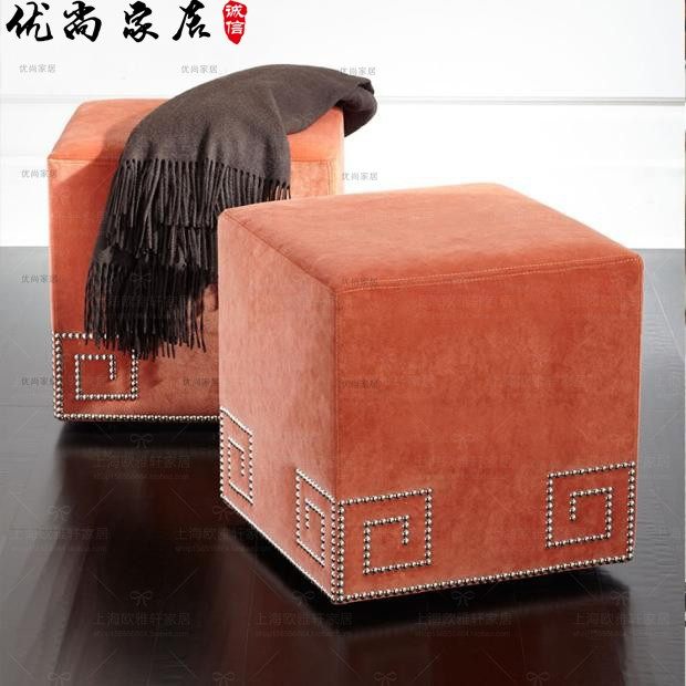 American neoclassical rivets changed shoes stool sofa bench clothesquantsfeet and pier casual bench custom