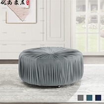 New American style Shoes Stool Round test Shoe stool Stool Clothing Shop Bench fitting room Oval Shape Sofa