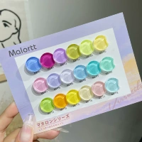 Весь комплект макарона из 18 карт для доставки цвета