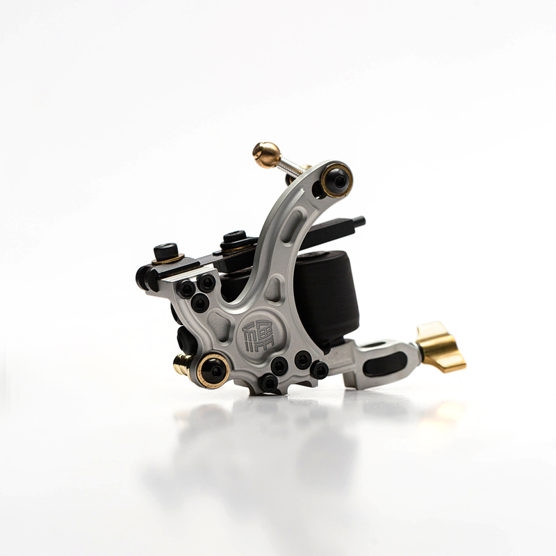 Fushi Liba [Aviation Aluminum Precision Carving] [Integrated Line Cutting and Shading Model] Dual Capacitor Tattoo Machine Coil Machine