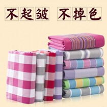 Old coarse cloth sheets single piece of coarse cloth thickened and enlarged four seasons sheets Multi-size sheets Student single sheet