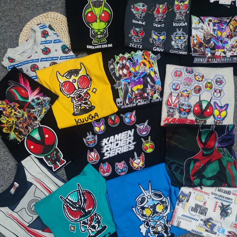 In-Stock Children's Short-Sleeve T-Shirt Kamen Rider Stylish Boy Masked Armor Warrior Superhero Half-Sleeve Top T-Shirt In-Stock Children's Short-Sleeve T-Shirt Kamen Rider Stylish Boy Masked Armor Warrior Superhero Half-Sleeve Top T-Shirt