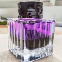 Pen and ink fairy Montblanc ink 5ml Shakespeare Tolstoy empty bottle balance clearance