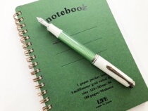 Pen and ink fairy 2021 limited German original new Baili gold M605 green white strip 14K gold tip piston pen