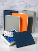 Birthday gift box Rectangular packaging box Korean version of the simple gift box custom clothes scarf 520 gift box empty box