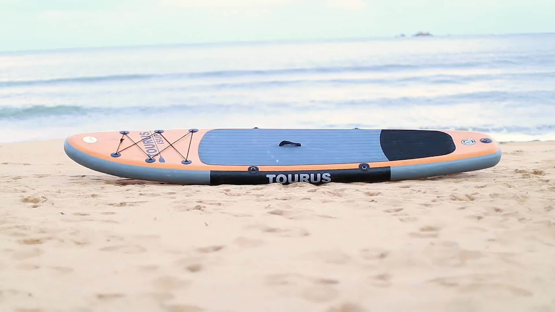 Tourus 2022 Wood Style Paddle Sup Padel Boards Paddle Board Inflatable