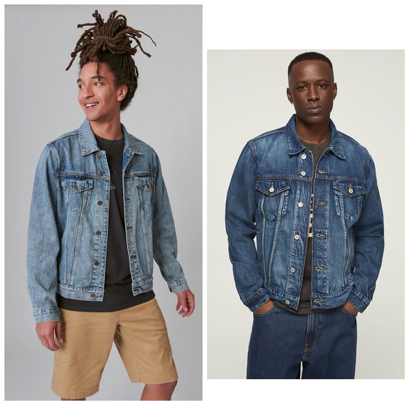 American Retro Denim lb Men's Cotton Vintage Washed Distressed Trucker Denim Jacket Outerwear American Retro Denim lb Men's Cotton Vintage Washed Distressed Trucker Denim Jacket Outerwear