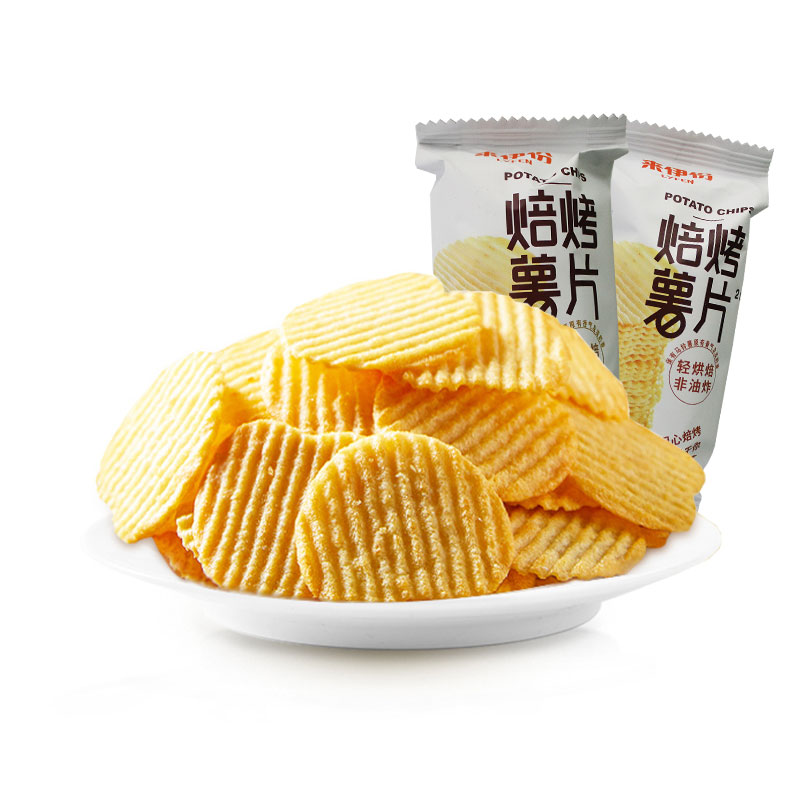 Coming to Iportions bakery Potato Chips Original Taste Tomato Taste 150g Leisure snack net Red Non-fried food