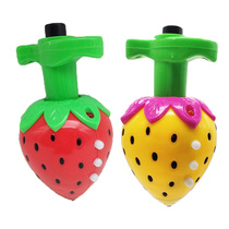 New music press type rotating strawberry top stall night market hot selling unisex childrens good toys